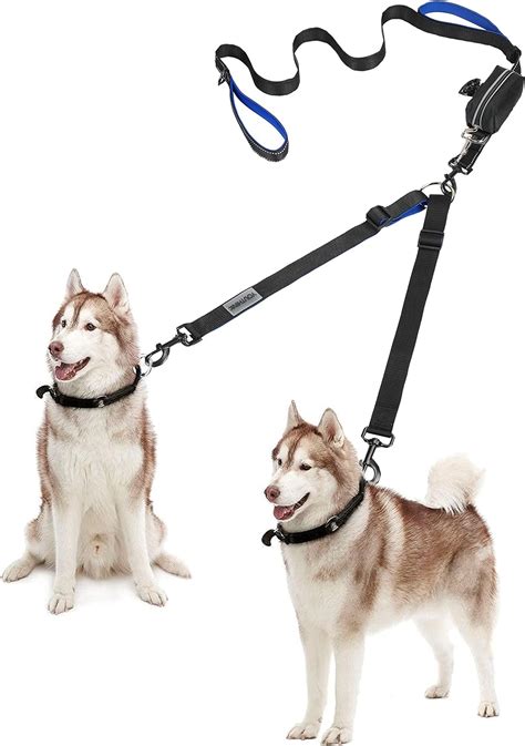 no tangle 2 dog leash|leash for walking 2 dogs.